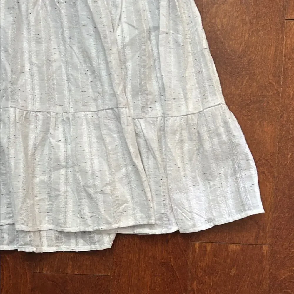 Betsey Johnson Spectator Tiered Midi Dress, White & Colored Speckles SizeXS, NWT - Picture 12 of 16